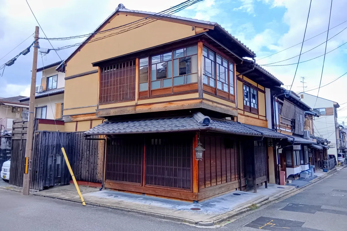 Two-storey street-corner facade of Zen